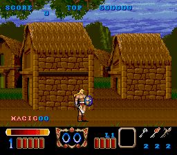 魔法之剑：魔剑战士SFC游戏截图第3张