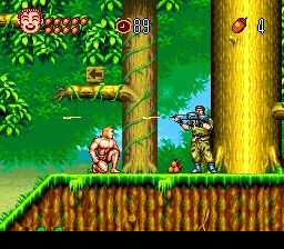 秀逗泰山：世界漫游大格斗之卷SFC游戏截图第5张