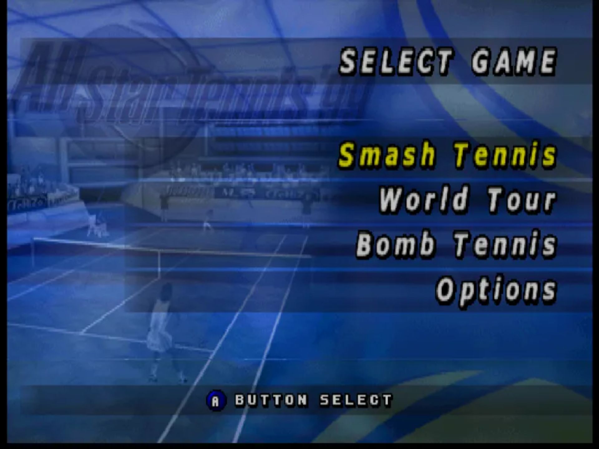 全明星网球99N64游戏截图第6张