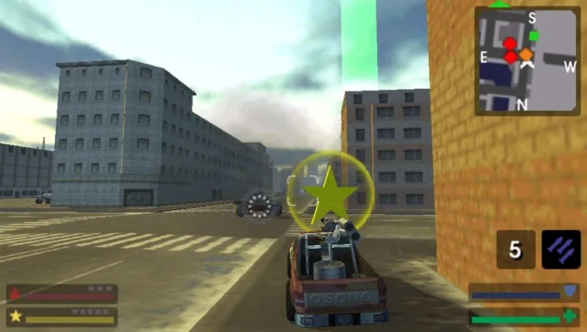 火爆赛车PSP游戏截图第4张