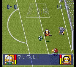 奥特联盟：燃烧！足球大决战！SFC游戏截图第13张