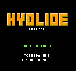 FC经典ARPG《Hydlide Special》超级密码与无敌秘籍大全