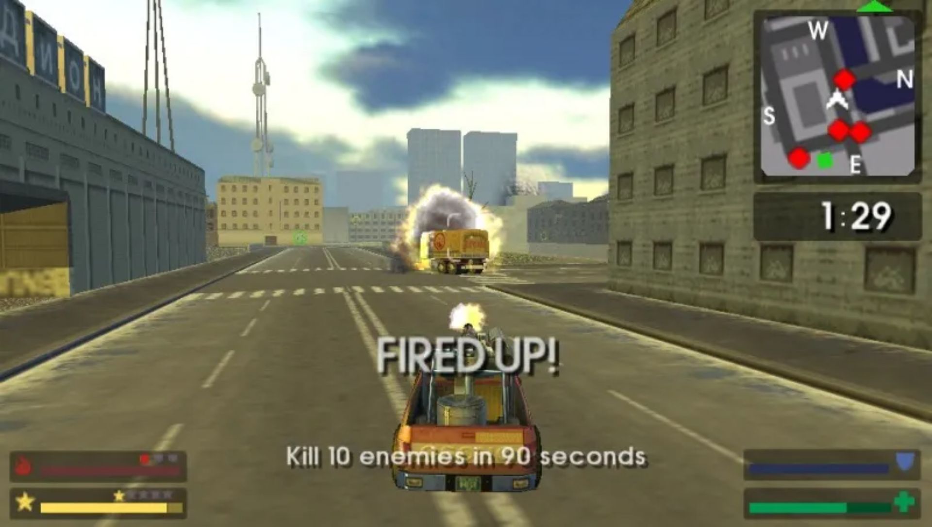 火爆赛车PSP游戏截图第9张