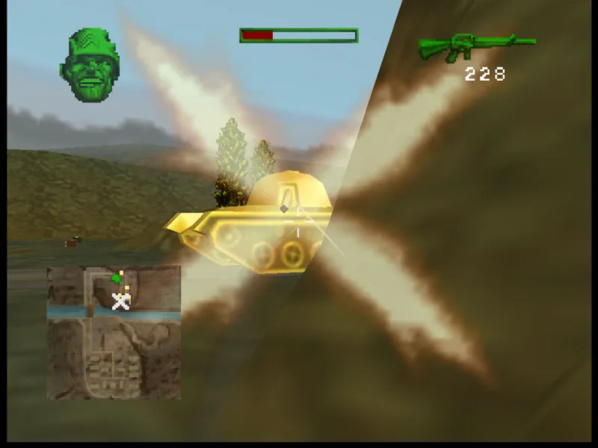 玩具兵大战：萨基英雄1N64游戏截图第13张