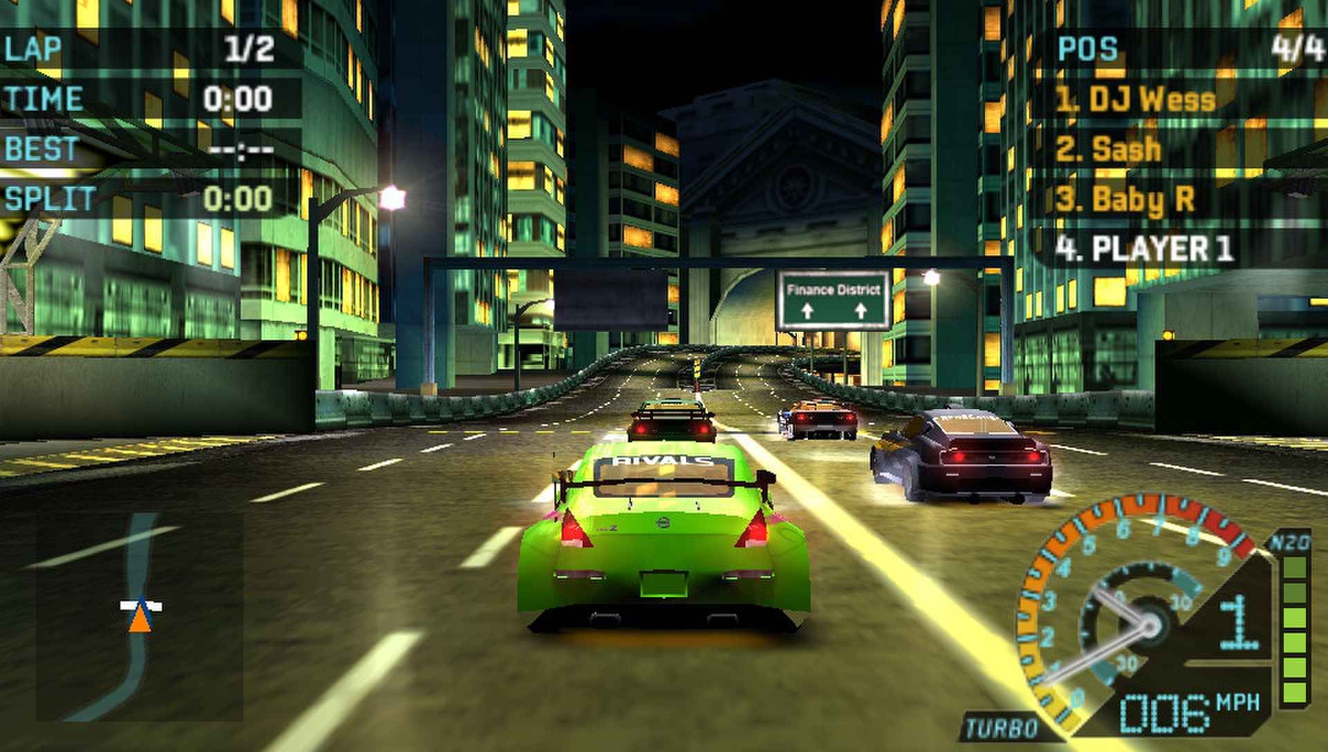 极品飞车：地下狂飙PSP游戏截图第12张