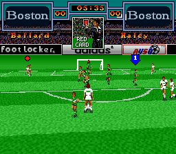 拉蒙斯的世界足球／世界足球2SFC游戏截图第10张