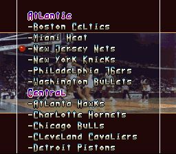 NBA全美明星挑战赛SFC游戏截图第4张