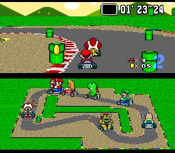 超级马里奥赛车SFC游戏截图第13张