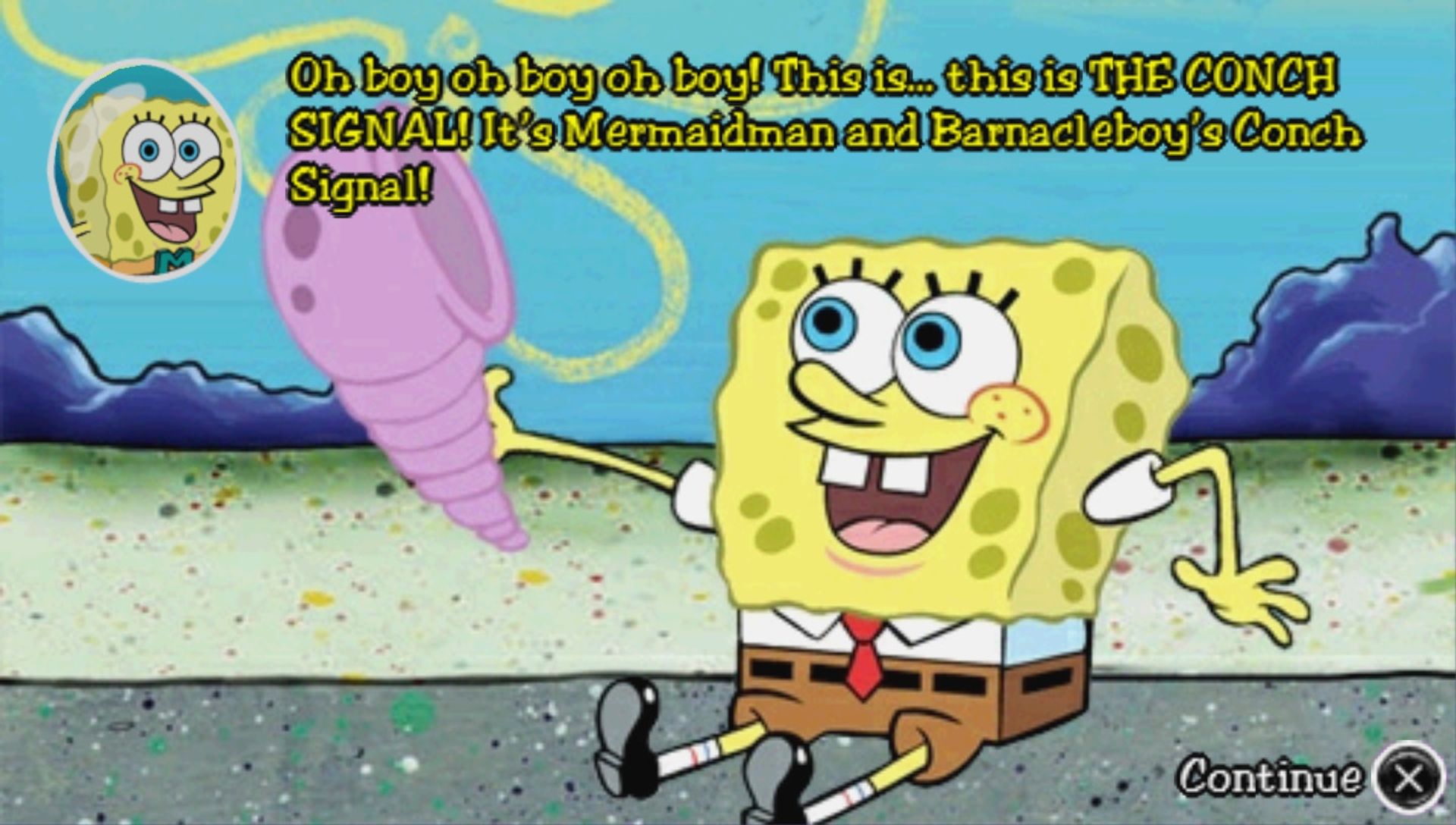 海绵宝宝：黄色复仇者PSP游戏截图第2张