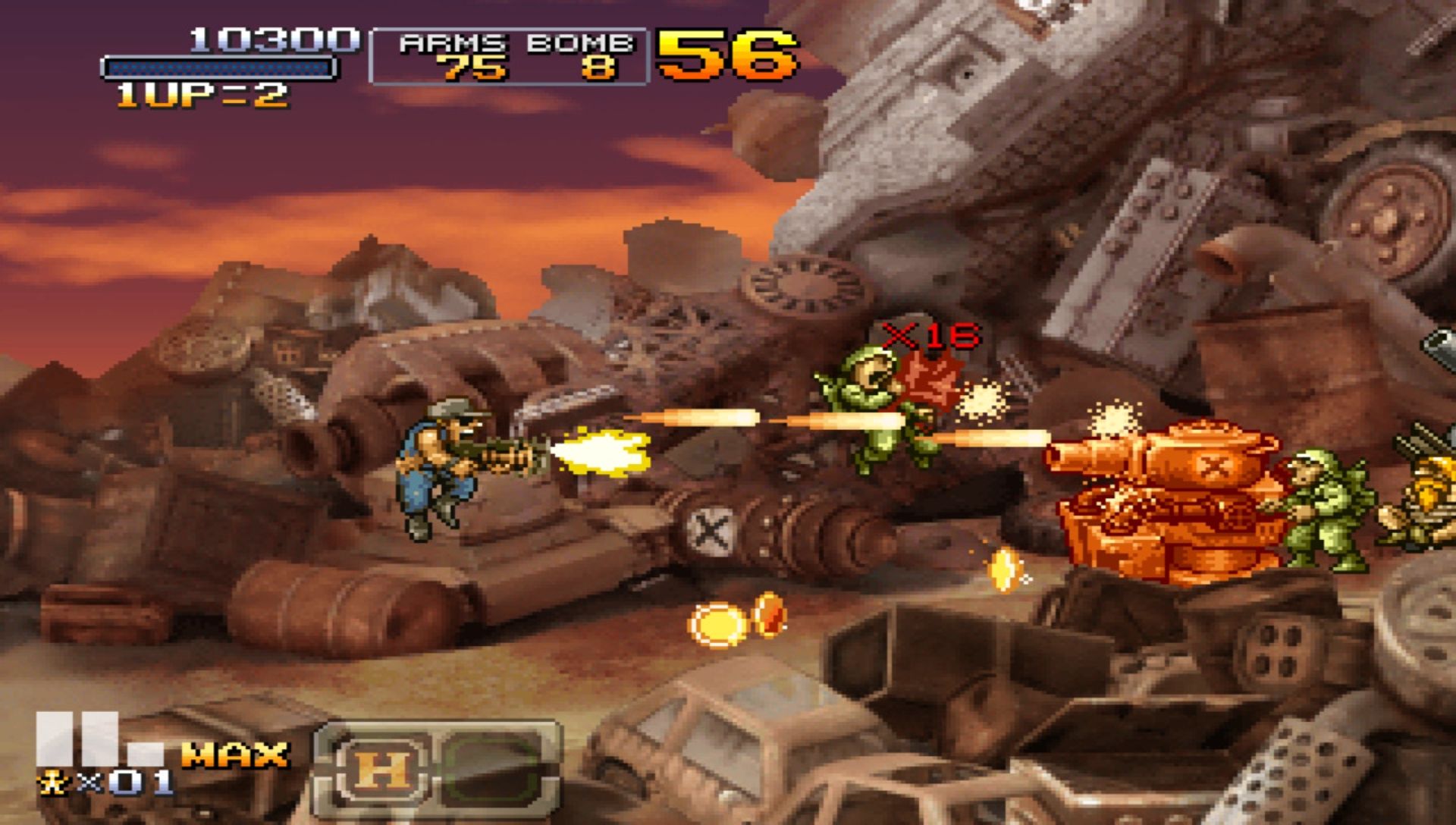 合金弹头XXPSP游戏截图第7张