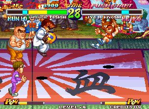 热血超级躲避球街机游戏截图第13张