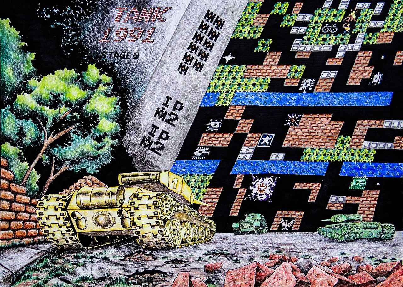 坦克大战GB游戏截图第1张