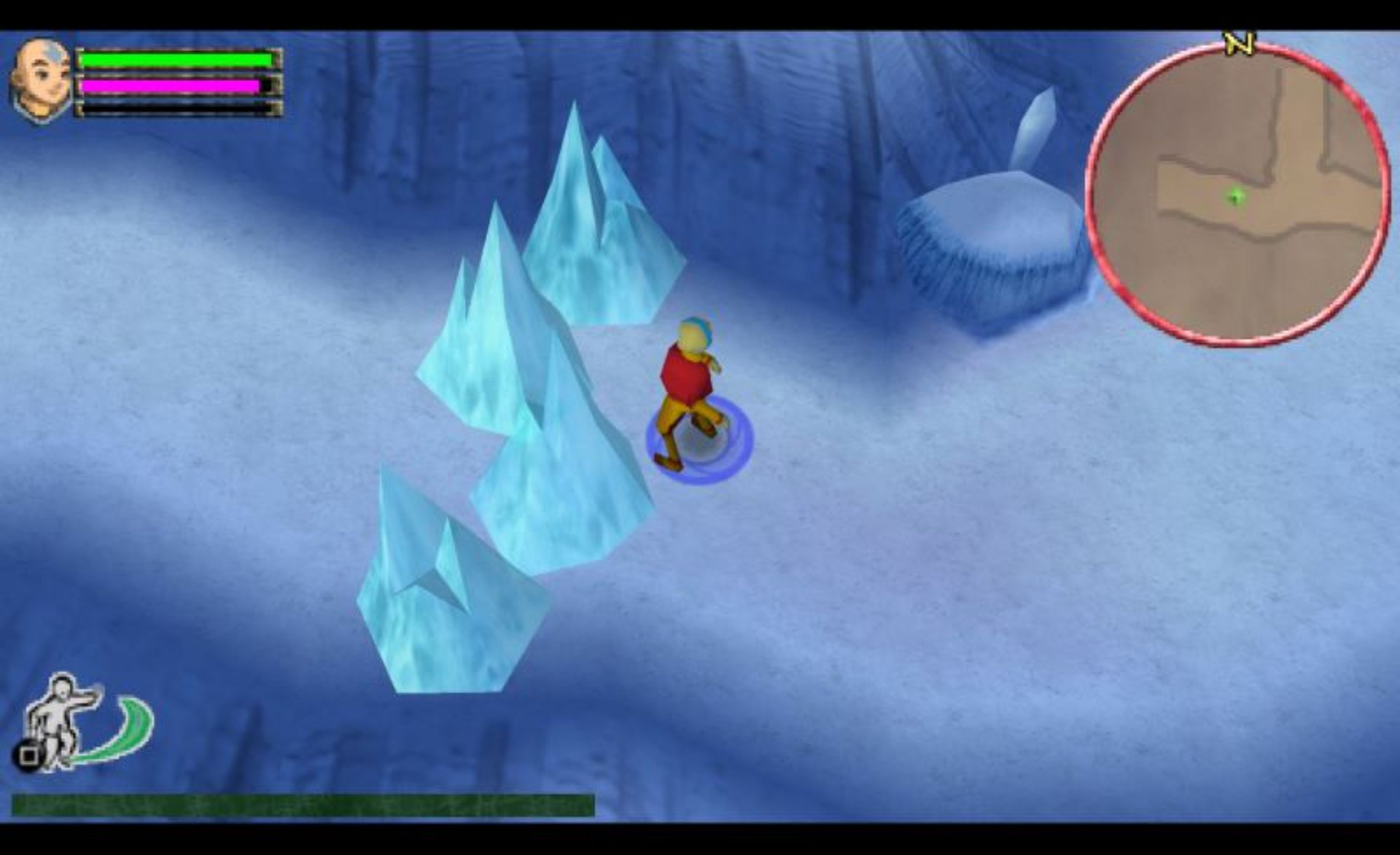 降世神通：最后的空气大师PSP游戏截图第9张