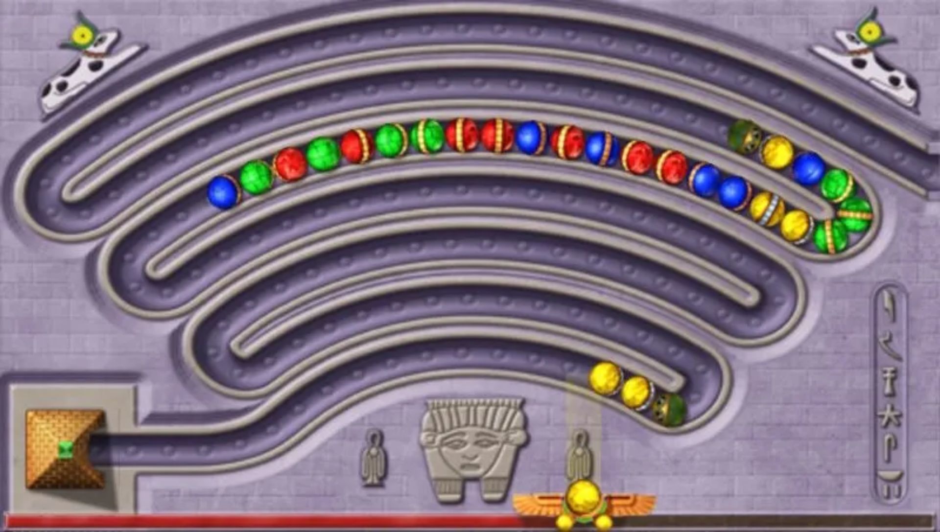 卢克索：金字塔祖玛PSP游戏截图第8张