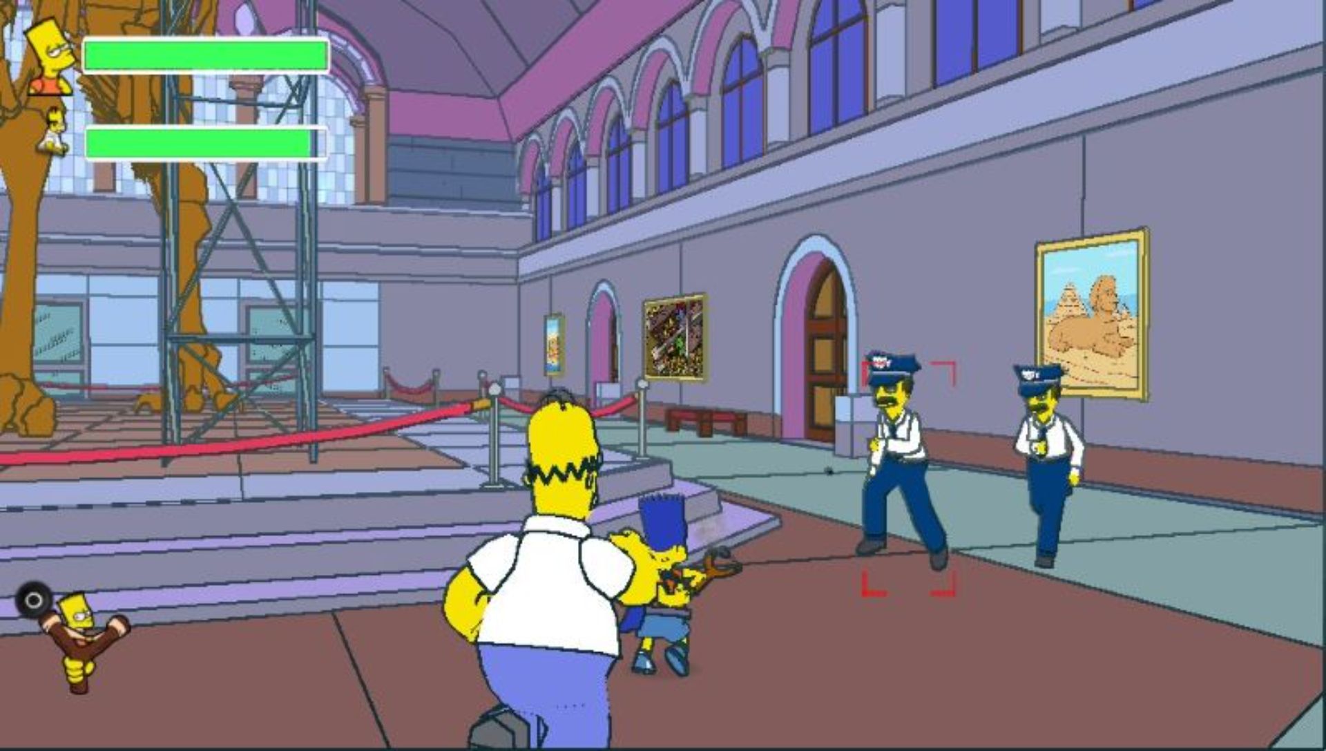 辛普森家族PSP游戏截图第12张
