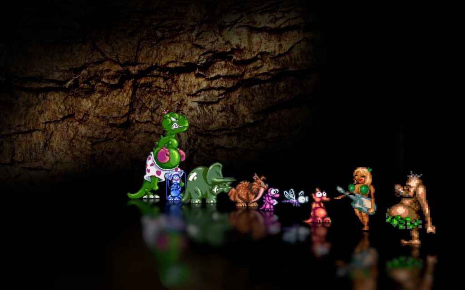 呆呆原始人2MD游戏截图第2张