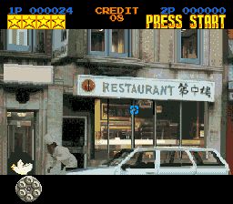 双枪／致命杀手SFC游戏截图第14张