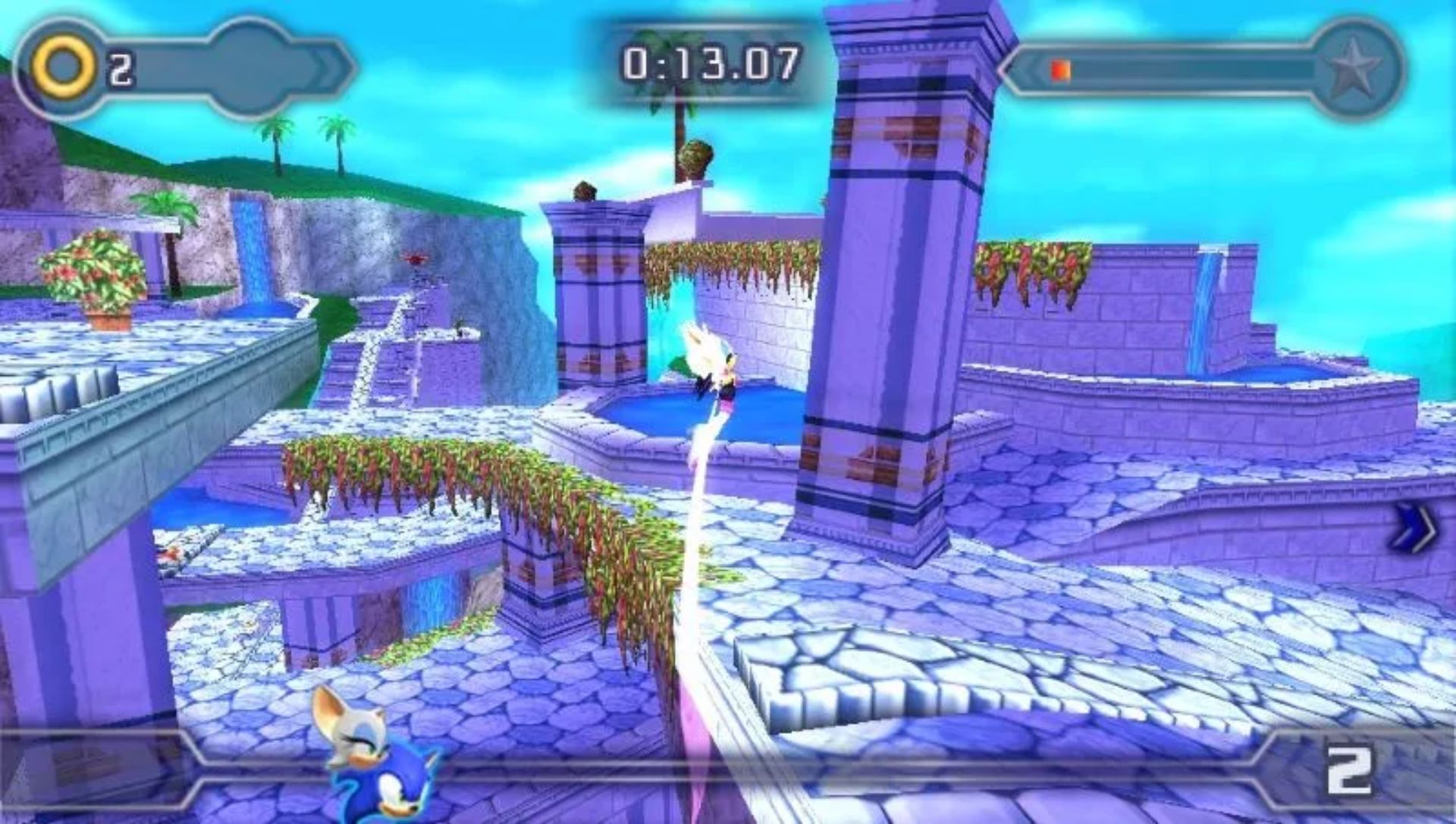 索尼克：竞争者2PSP游戏截图第5张