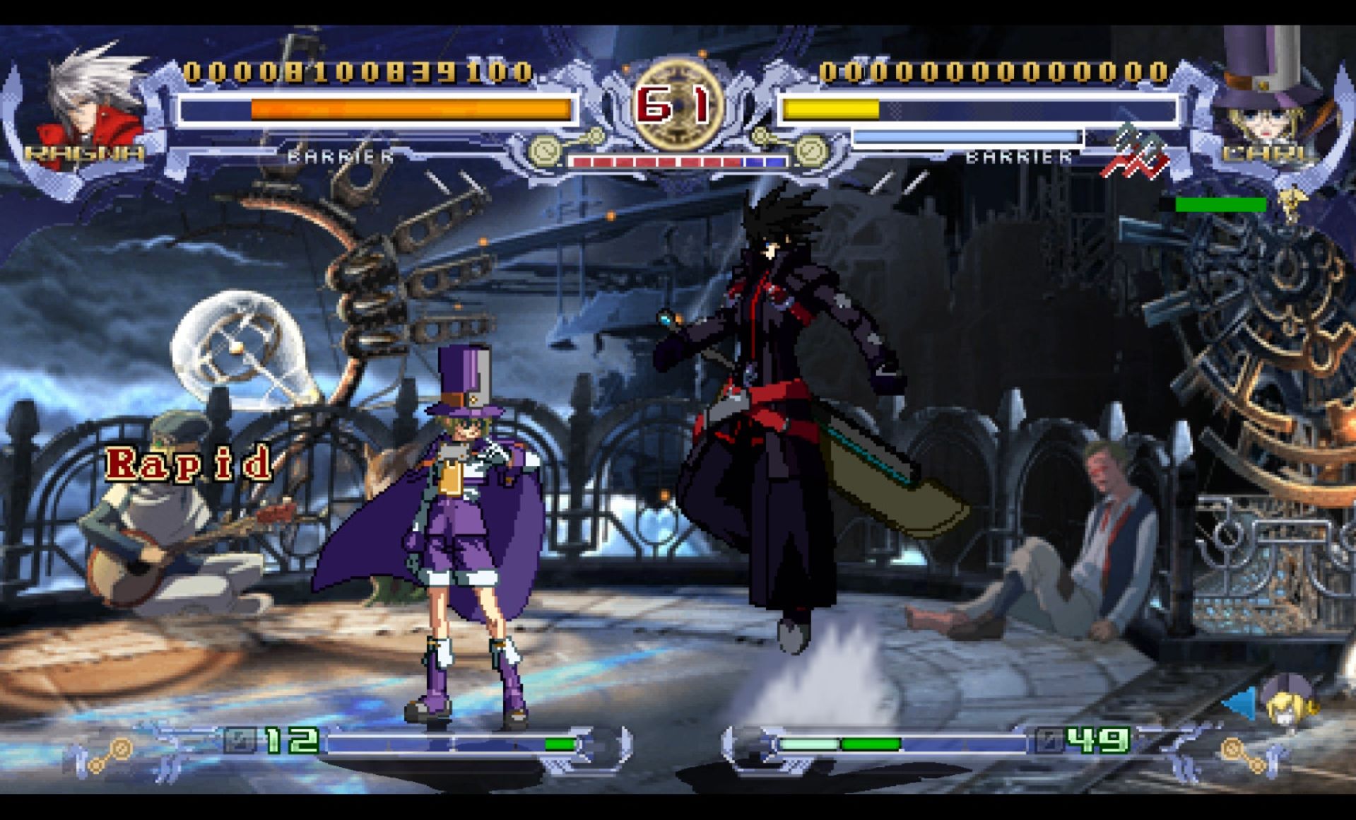 苍翼默示录：厄运扳机PSP游戏截图第14张