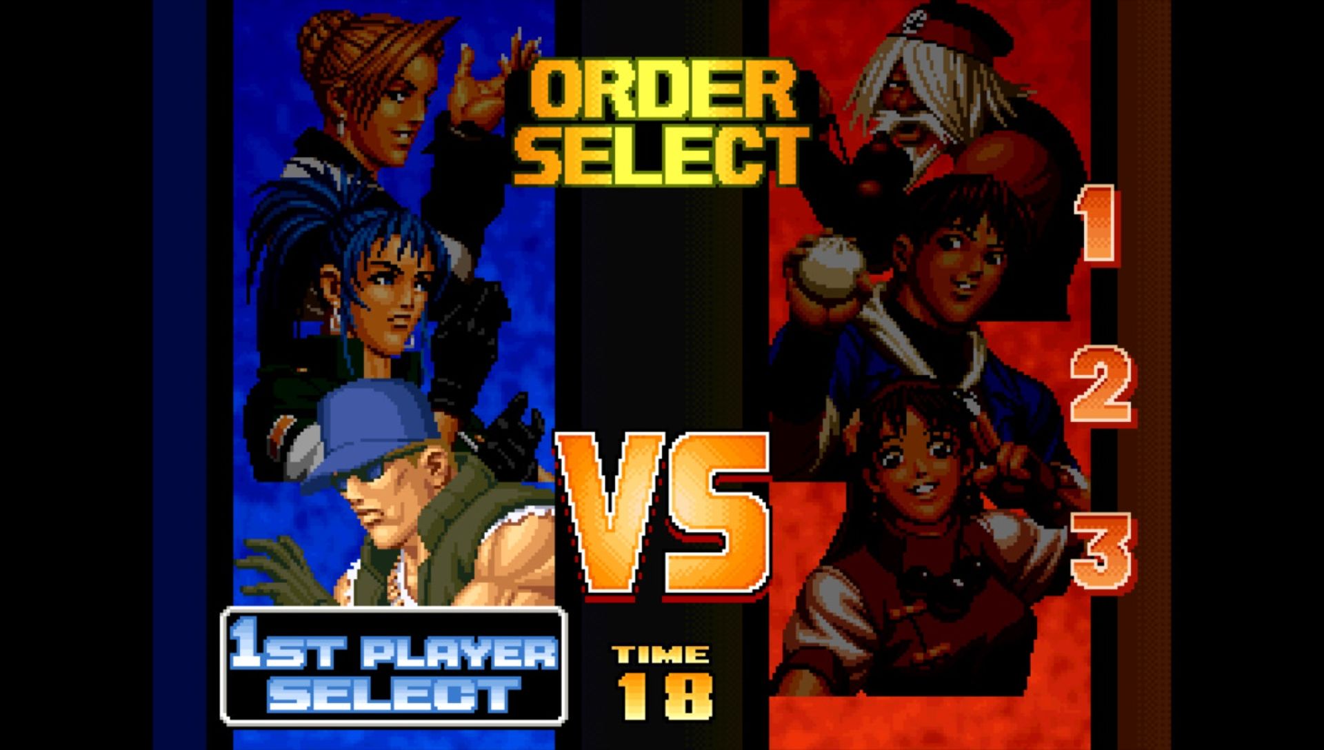 格斗之王合集：大蛇传说PSP游戏截图第8张