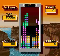 超级俄罗斯方块2，轰炸方块SFC游戏截图第6张