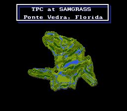 美国职业高尔夫巡回赛SFC游戏截图第2张