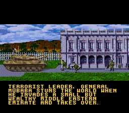 沙漠风暴：重返海湾SFC游戏截图第2张