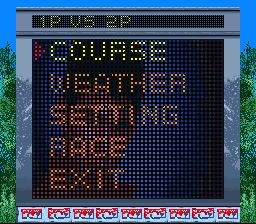 铃木亚久里F1超级赛车SFC游戏截图第5张