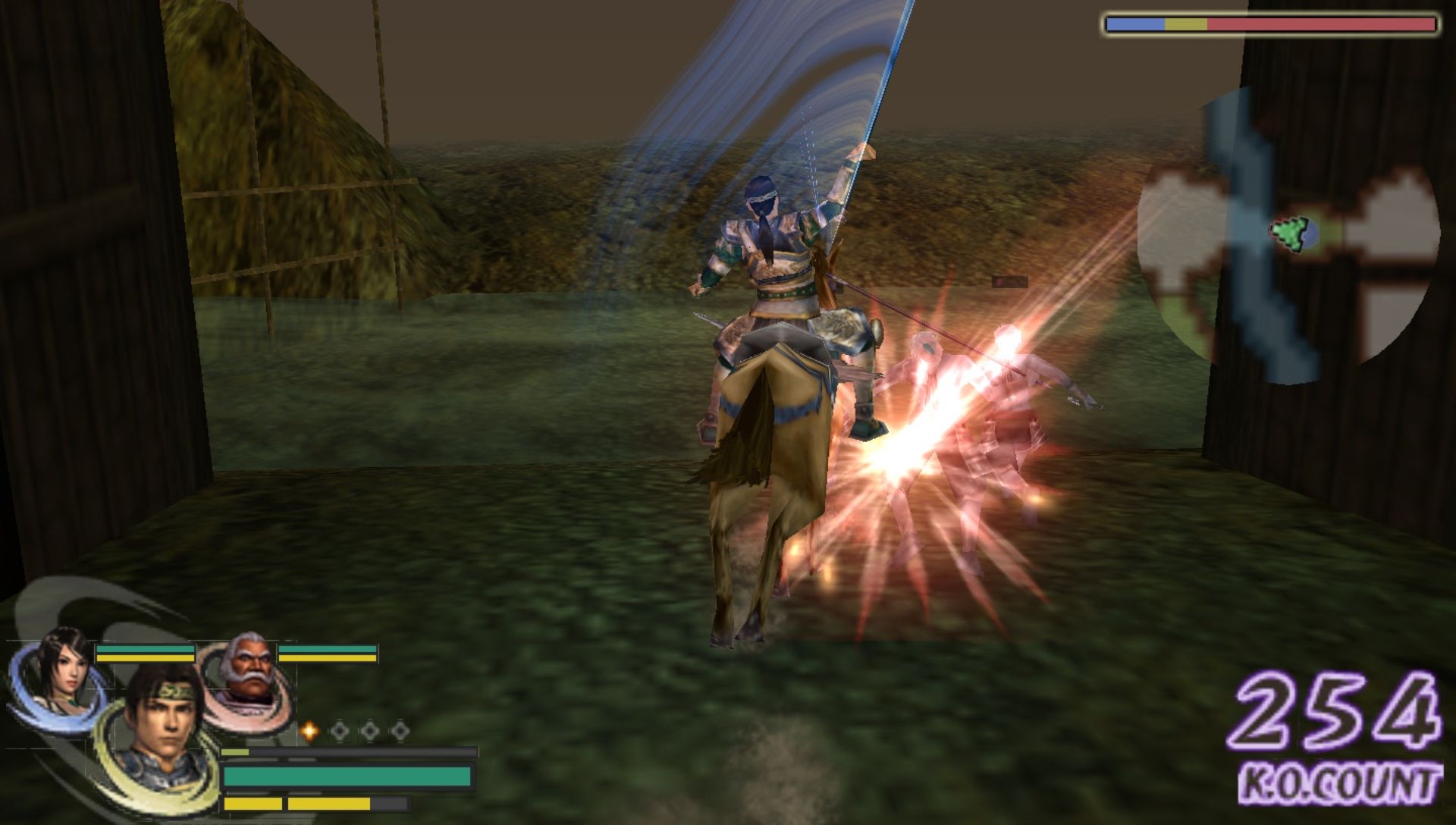 无双大蛇PSP游戏截图第7张