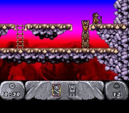 人类总动员／进化原始人SFC游戏截图第5张