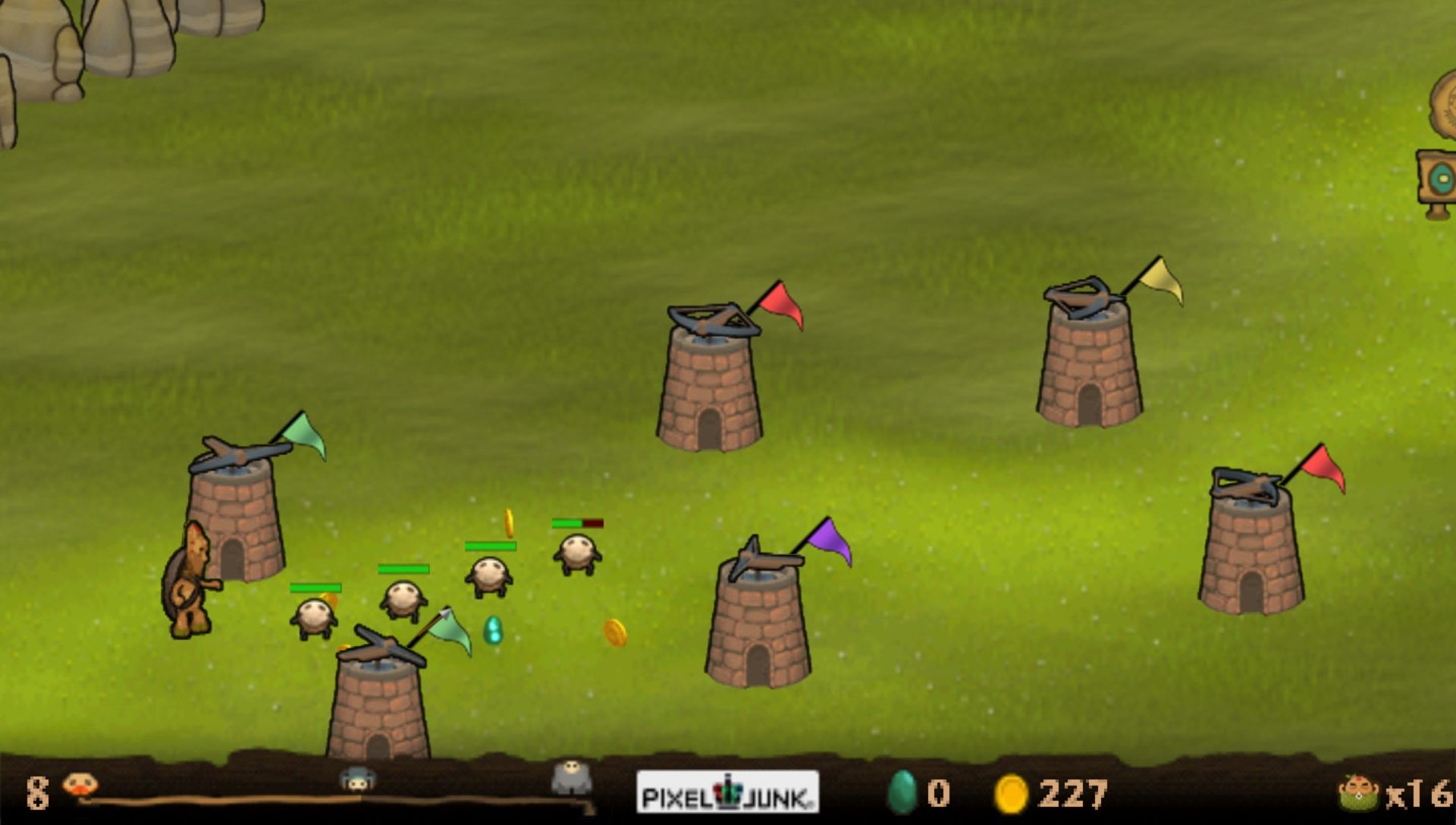 像素垃圾：妖怪豪华版PSP游戏截图第5张