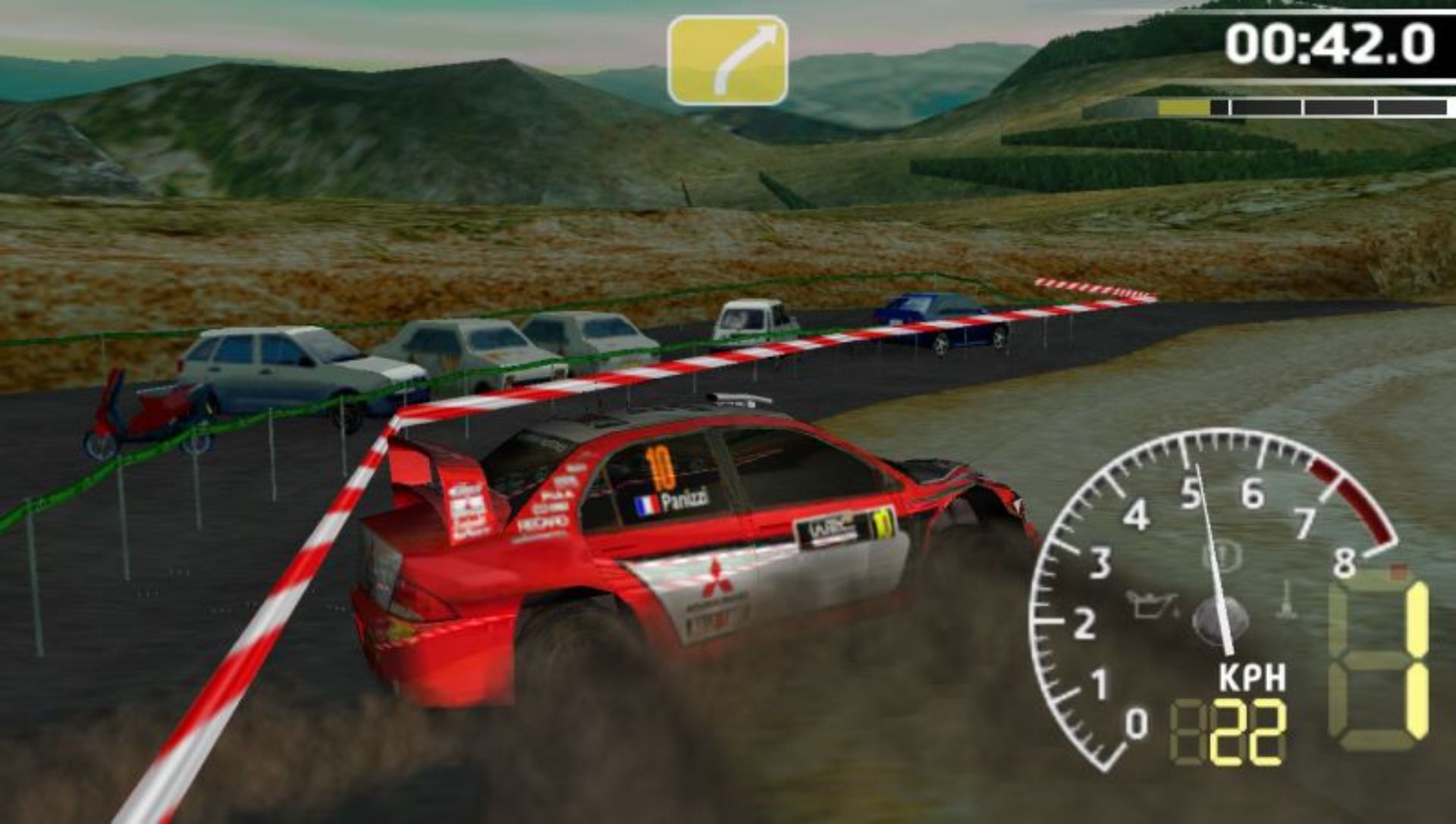 世界拉力锦标赛PSP游戏截图第10张