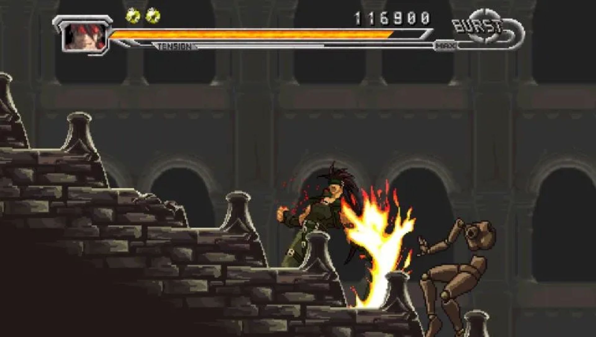 罪恶装备：审判PSP游戏截图第7张