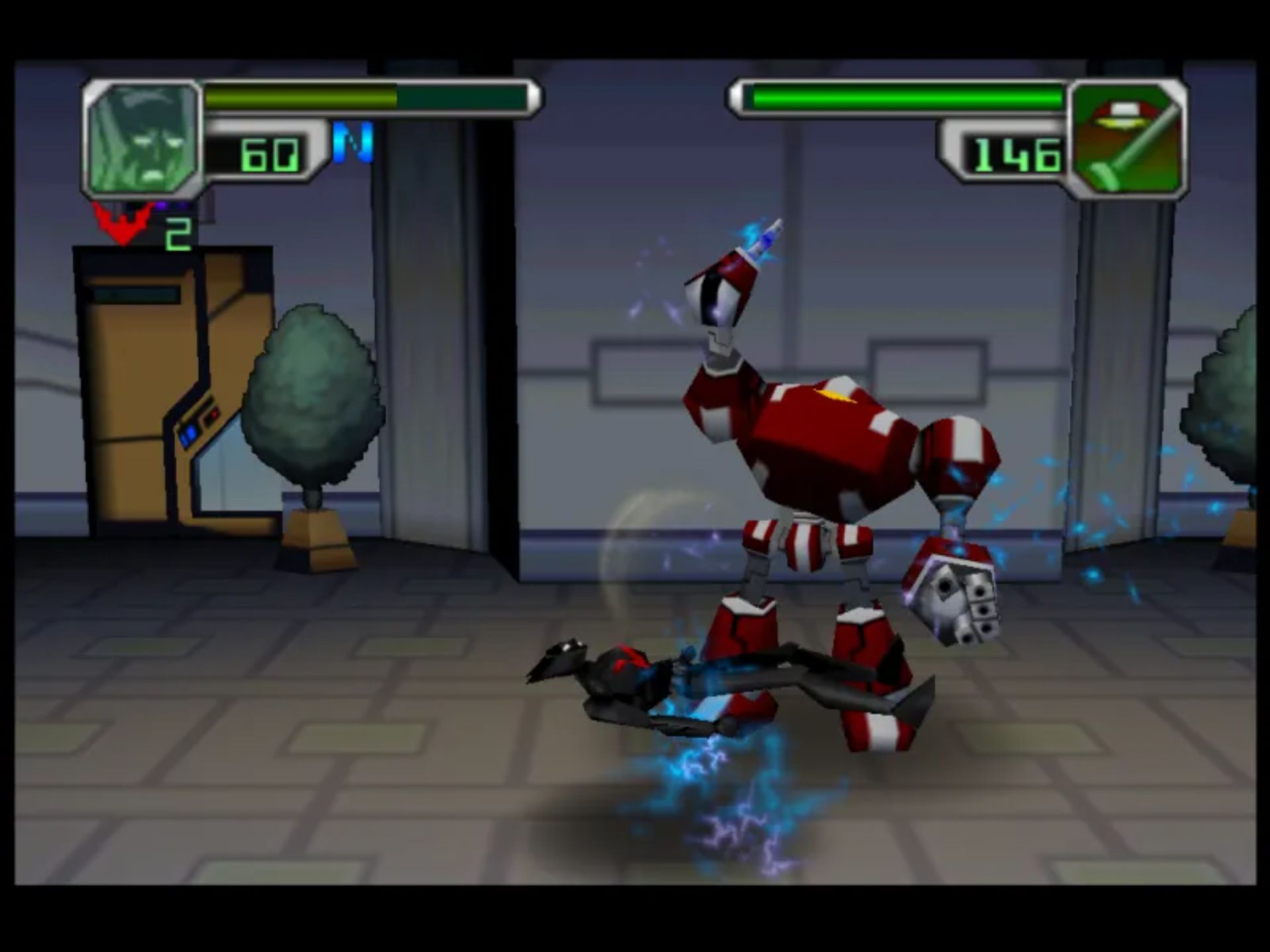 未来蝙蝠侠：小丑的归来N64游戏截图第18张