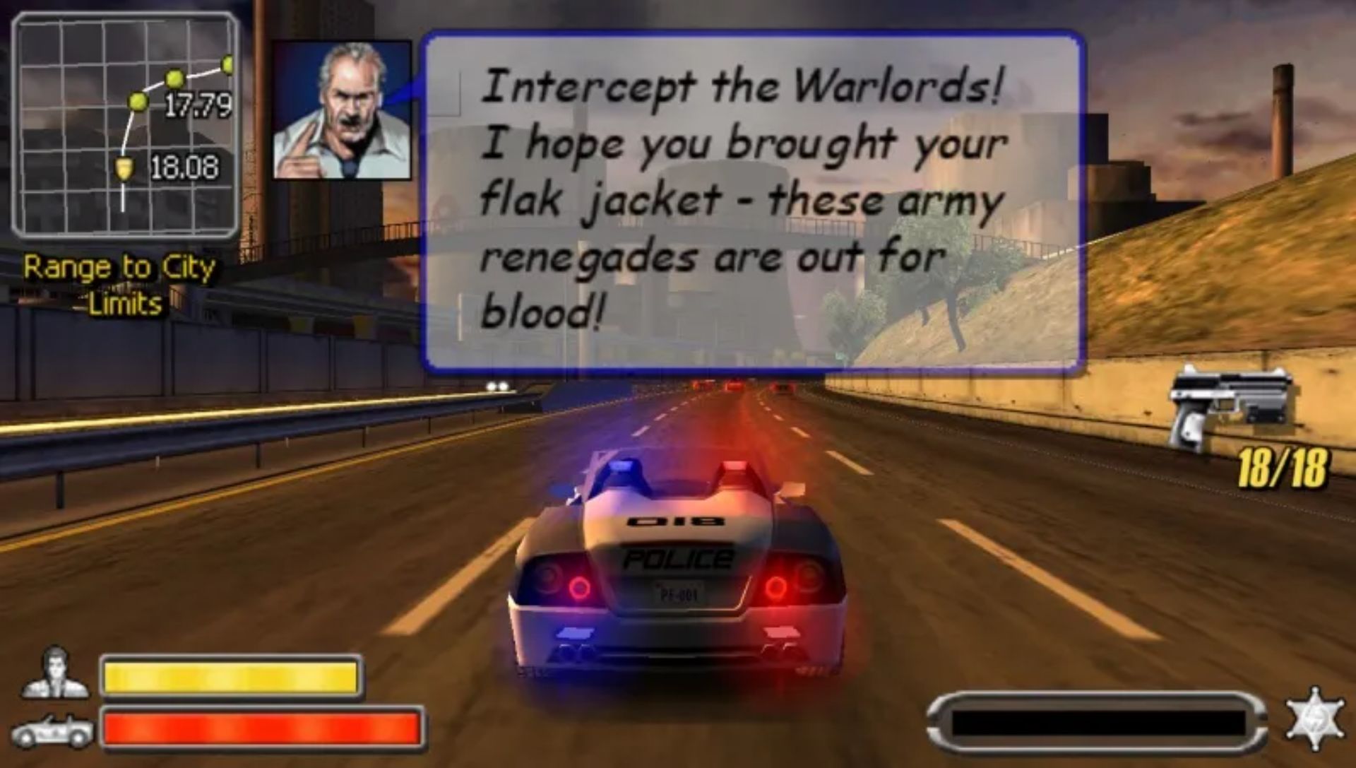 强力追击PSP游戏截图第3张