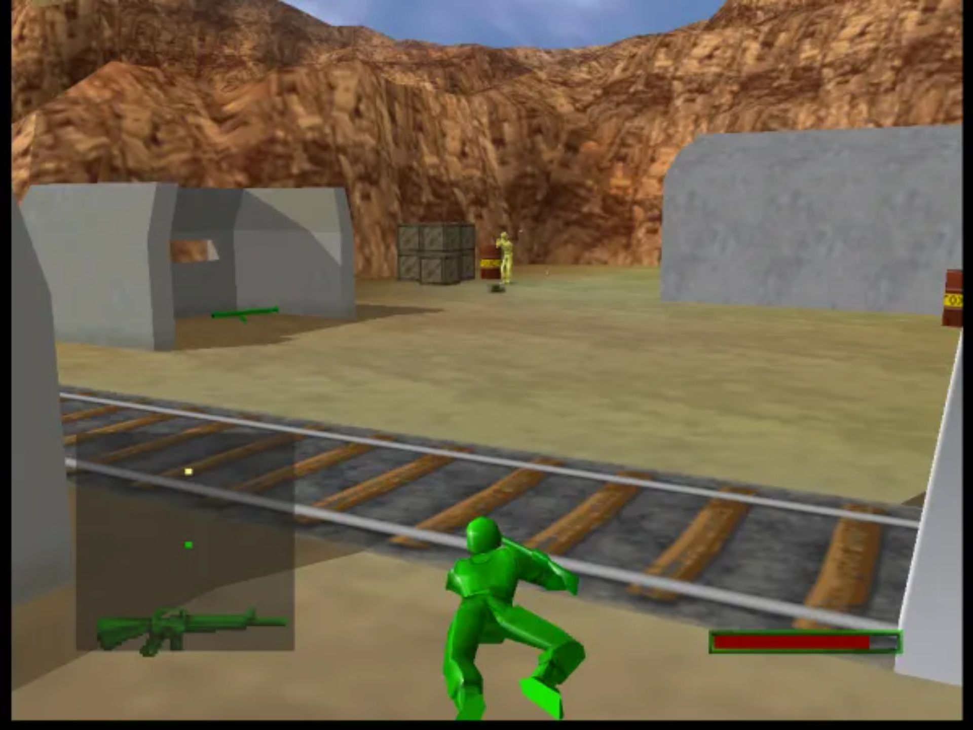 玩具兵大战：萨基英雄2N64游戏截图第16张