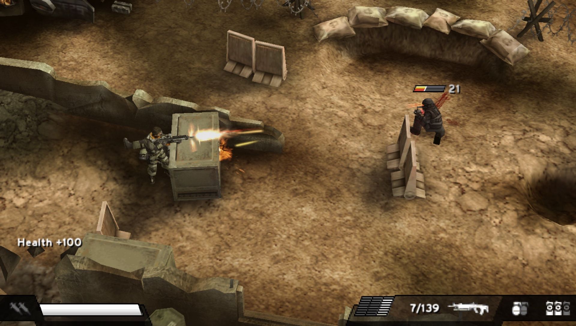 杀戮地带：解放行动PSP游戏截图第19张