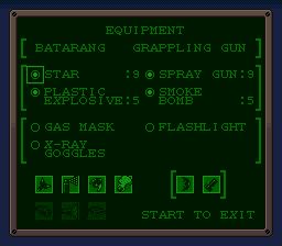 蝙蝠侠和罗宾的冒险SFC游戏截图第4张