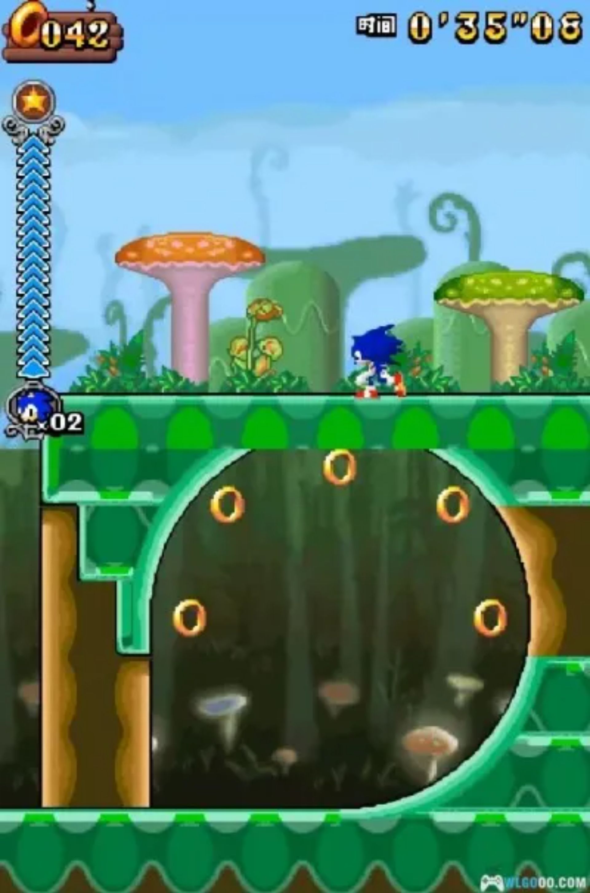 索尼克冲刺：大冒险(Sonic Rush Adventure) NDS游戏截图第7张