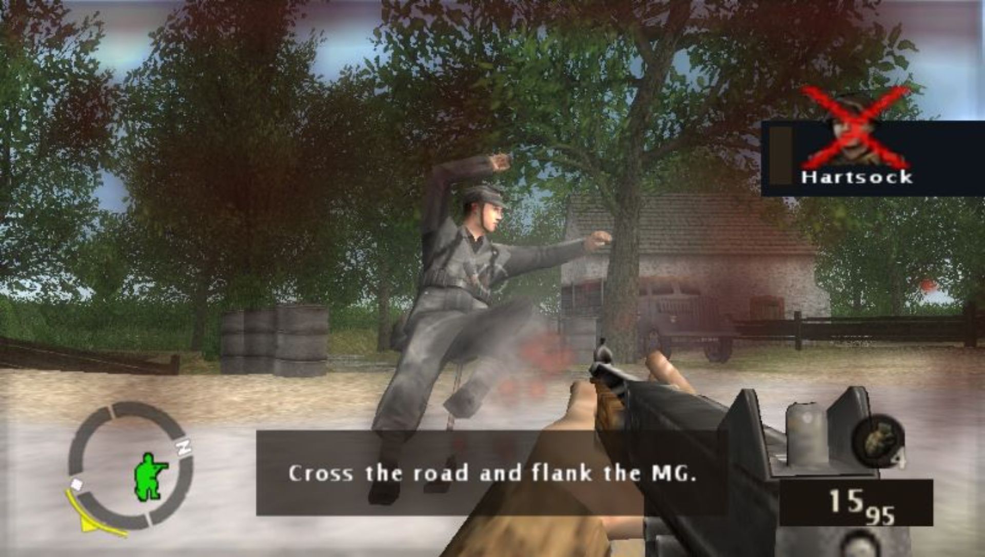 战火兄弟连：登陆日PSP游戏截图第17张