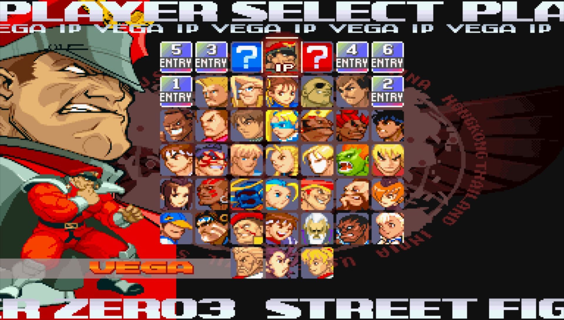 街头霸王Zero3／街头霸王Alpha3PSP游戏截图第2张