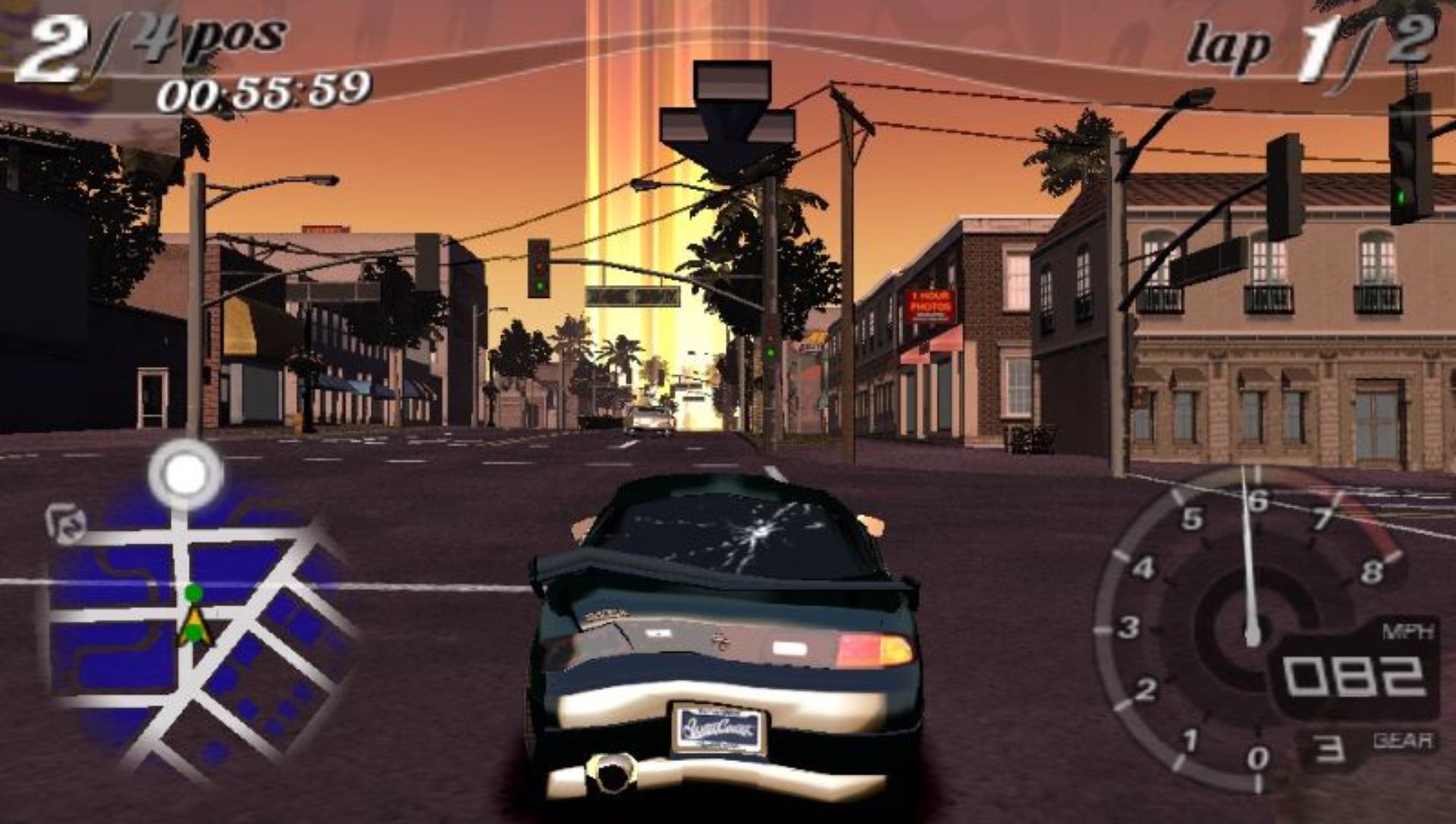 洛城飙车PSP游戏截图第9张