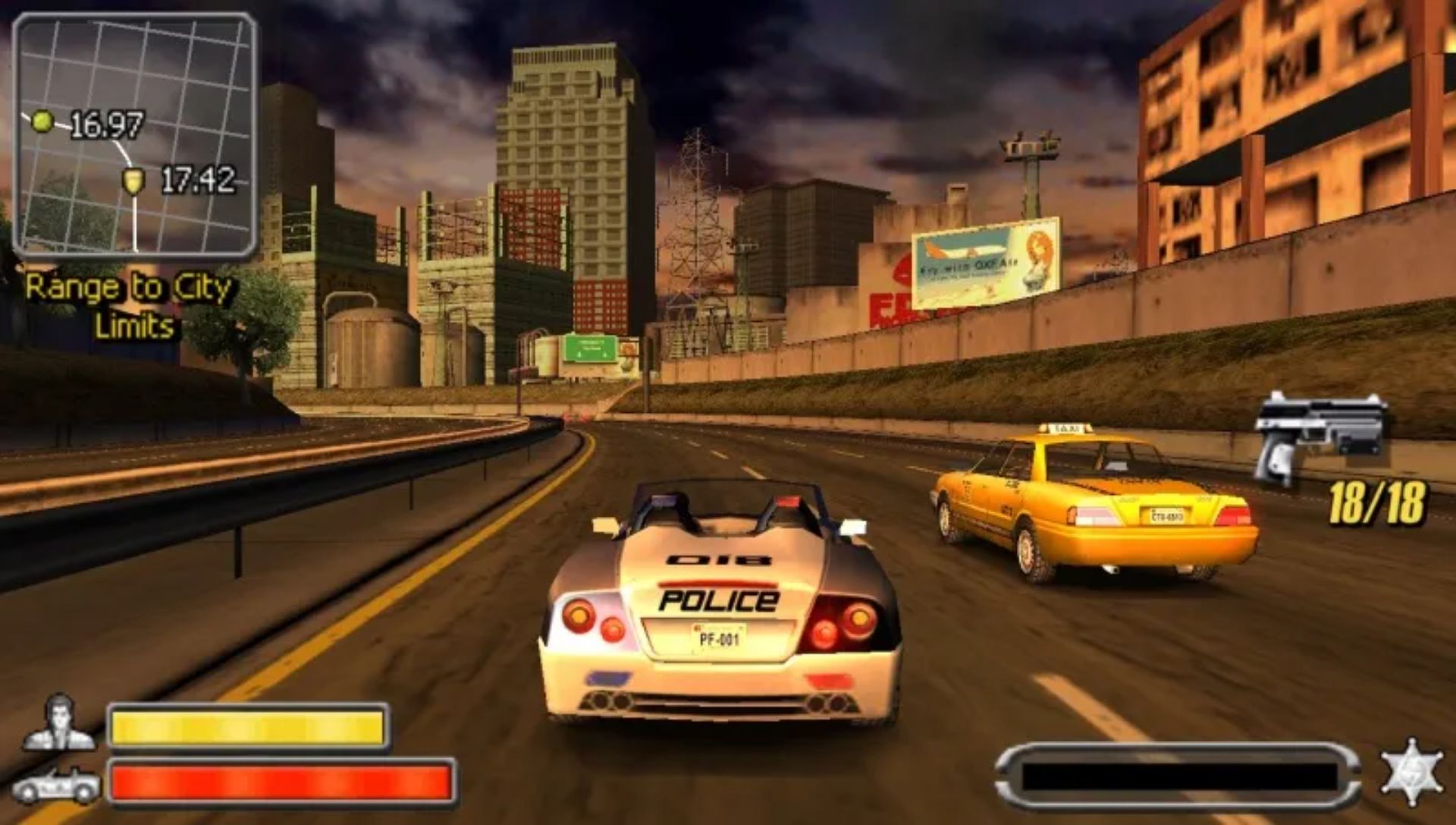 强力追击PSP游戏截图第4张