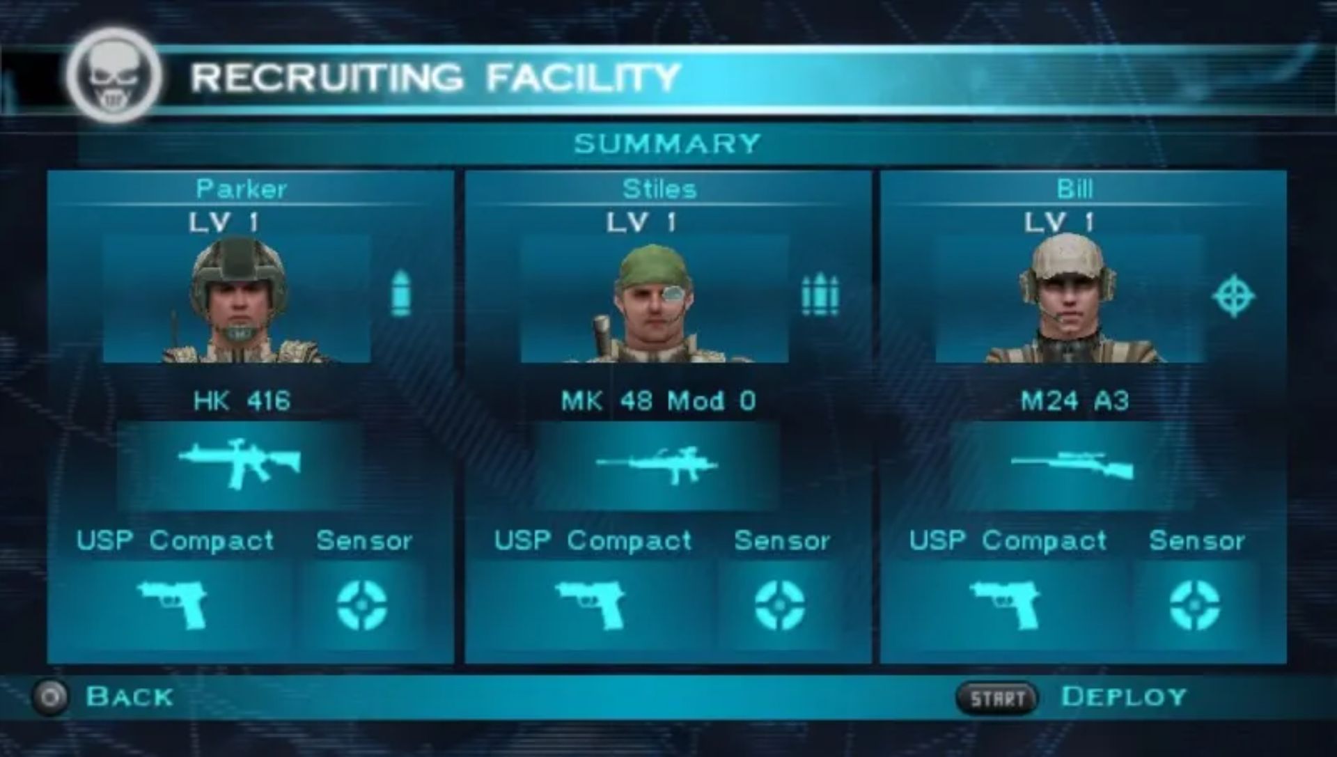 幽灵行动：猎食者PSP游戏截图第3张