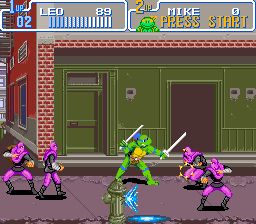 忍者神龟4：时空神龟SFC游戏截图第20张
