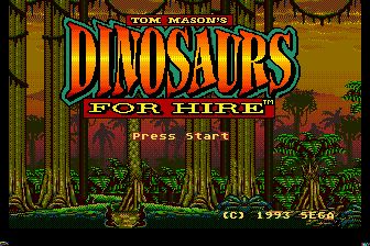 恐龙战士MD游戏截图第1张