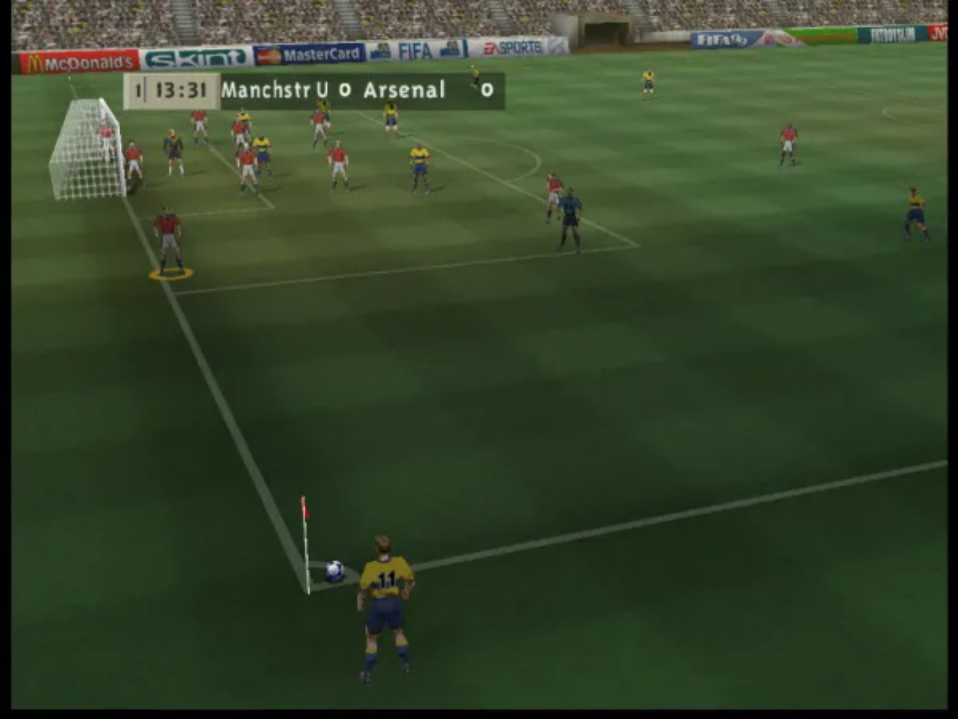 FIFA足球99N64游戏截图第19张