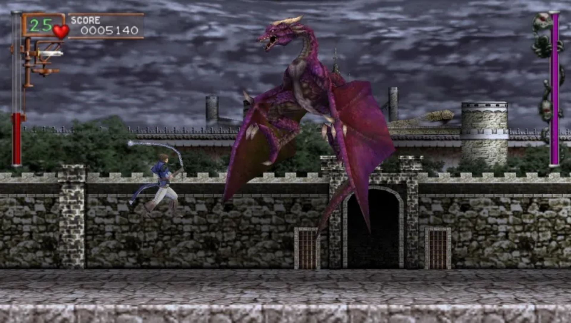 恶魔城X历代记PSP游戏截图第11张