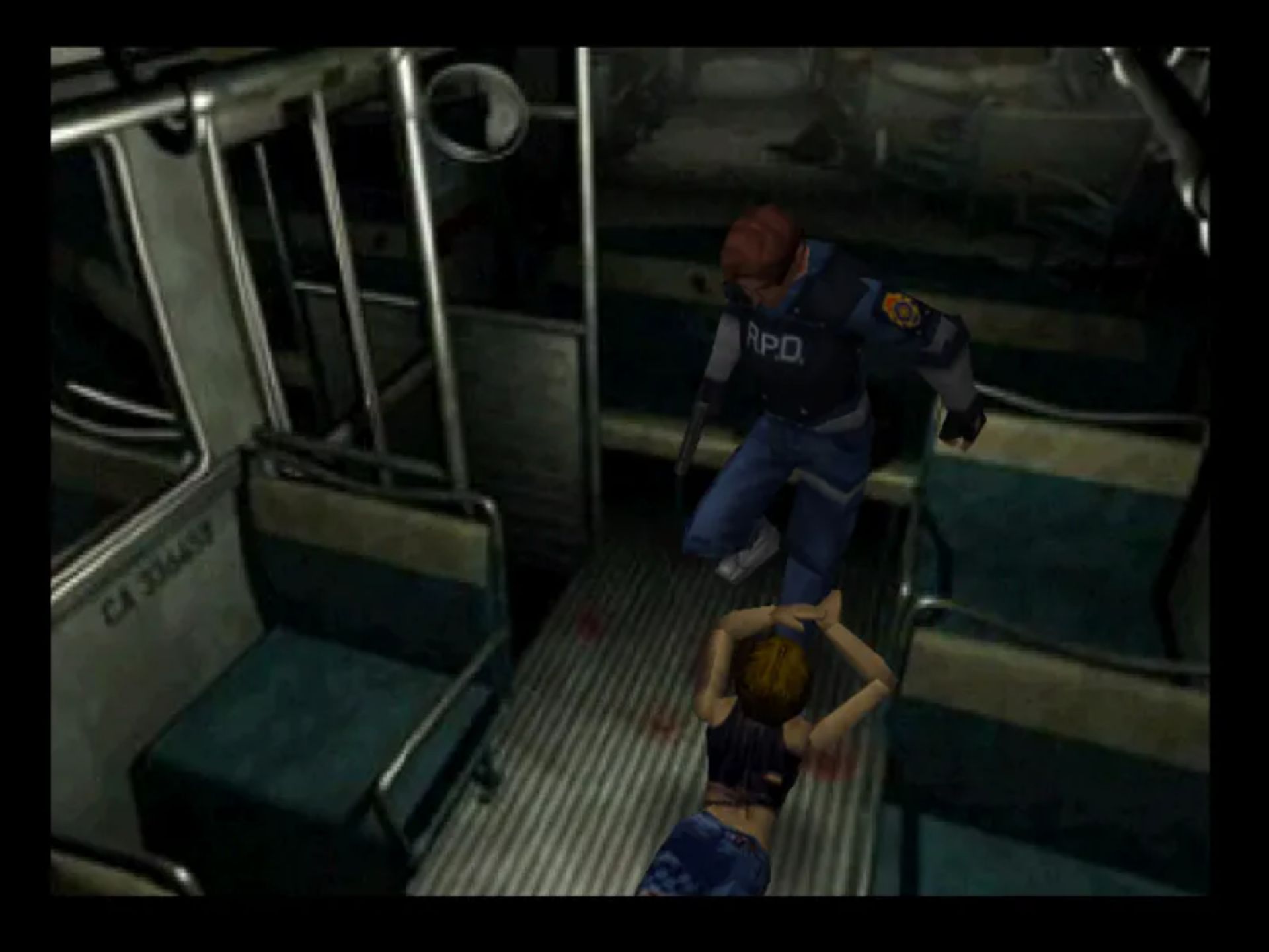 生化危机2N64游戏截图第18张