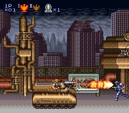 魂斗罗3：异形战争SFC游戏截图第12张